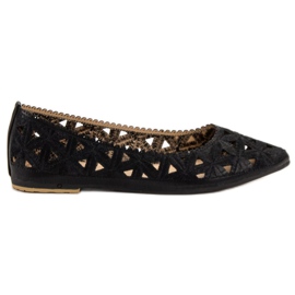 Bailarinas Openwork VICES preto