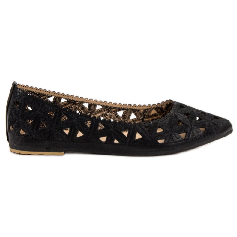 Bailarinas Openwork VICES preto