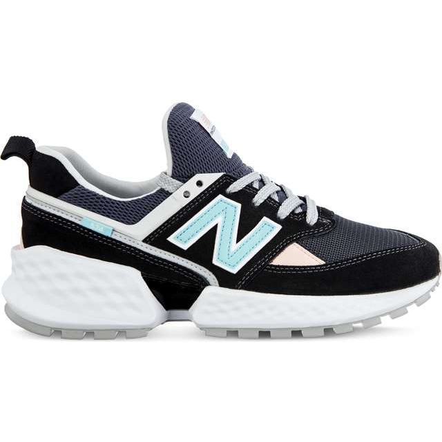 New Balance Ms574gnb esporte preto com branco multicolorido New Balance Ms574gnb esporte preto com branco multicolorido