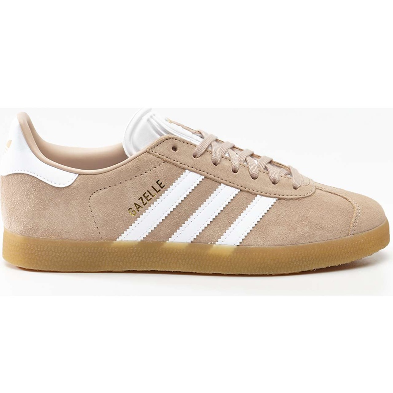 Adidas Gazelle 467 Ash Pearl Calçado Goma Branca 3 castanho