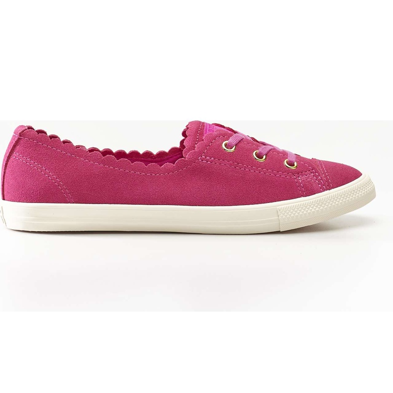 Converse Chuck Taylor All Star Ballet Vieira 484 Ativo Fuschia Ouro Egret multicolorido rosa