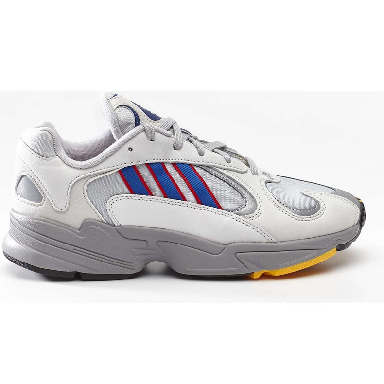 Adidas Yung 1 127 Gray Dois Collegiate Royal Scarlet cinza multicolorido