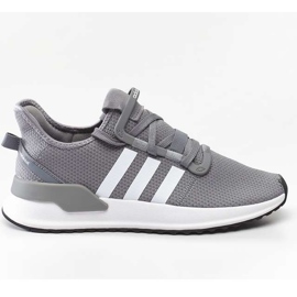Adidas U_path Run J 111 Cinza Calçado Branco Núcleo Preto Adidas U_path Run J 111 Cinza Calçado Branco Núcleo Preto