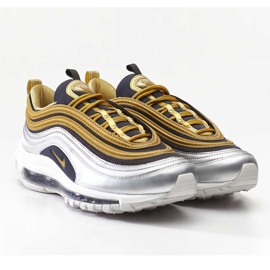 Nike Em Air Max 97 Se 700 Metálico Ouro Dourado Metálico cinza amarelo multicolorido