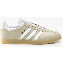 Adidas Gazela W 063 Clear Brown Calçado Matiz Ecru Branco castanho
