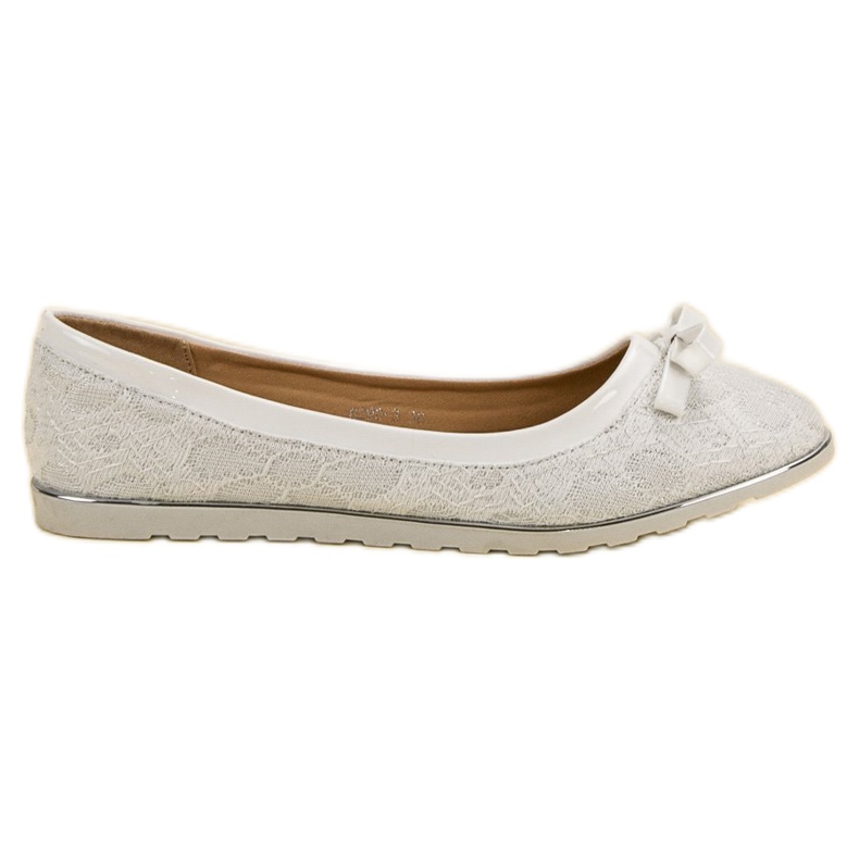 SHELOVET Bailarina com renda branco SHELOVET Bailarina com renda branco