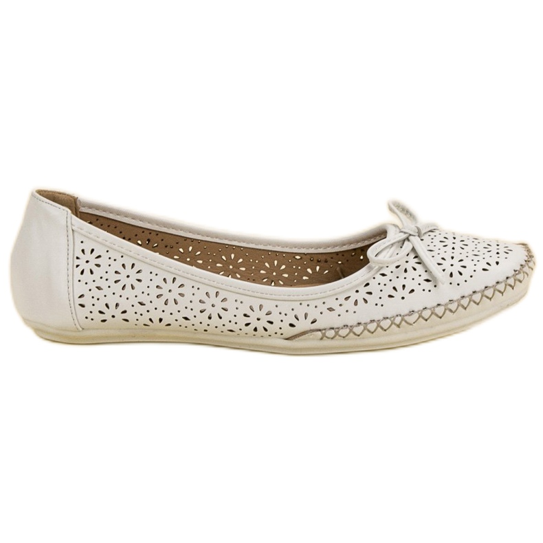 Bailarinas com orifícios brancos VICES Bailarinas com orifícios brancos VICES