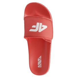 Chinelos 4F Jr J4L19-JKLD200 62S vermelhos