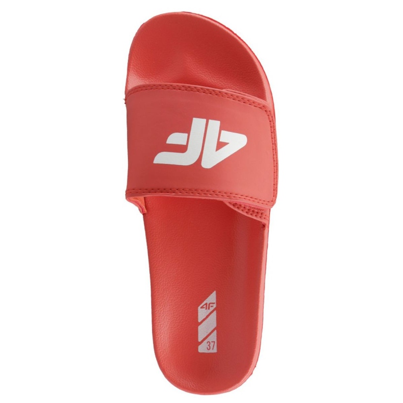 Chinelos 4F Jr J4L19-JKLD200 62S vermelhos