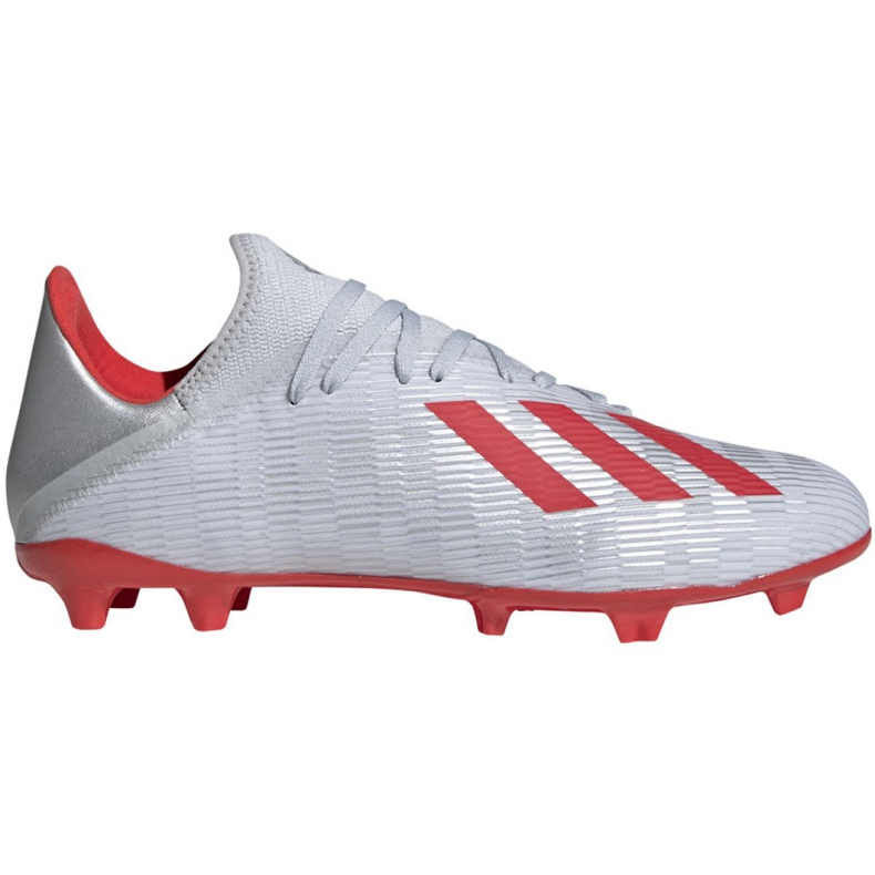 As chuteiras adidas X 19.3 Fg M F35382 multicolorido prata