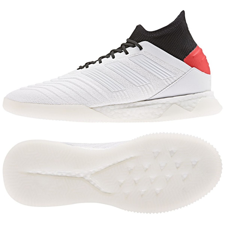Chuteiras Adidas Predator 19.1 Tr M F35619 multicolorido branco
