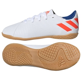 Sapatos de interior adidas Nemeziz Messi 19.4 In Jr F99928 multicolorido branco