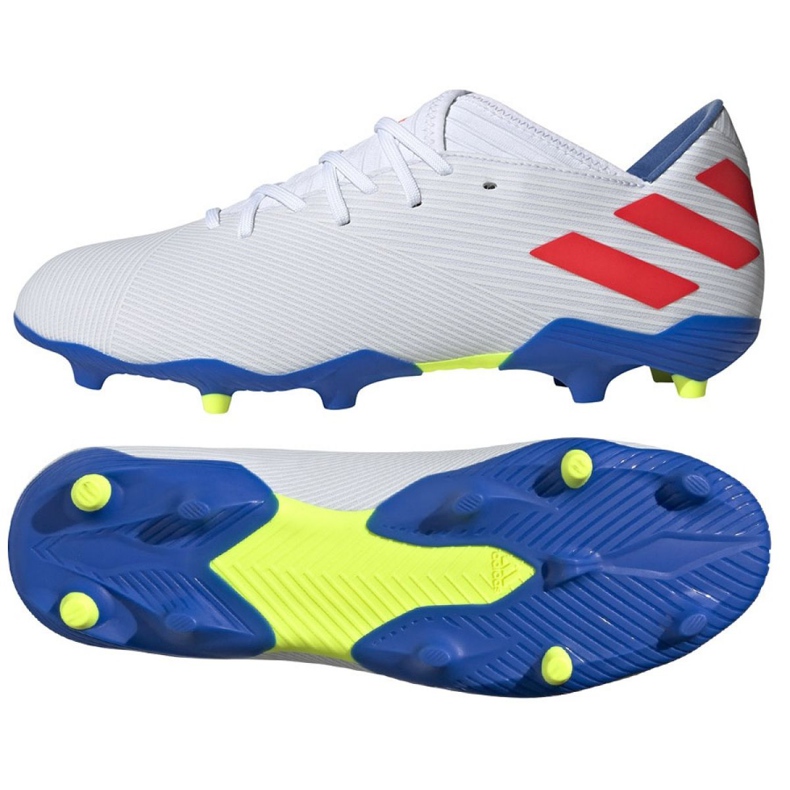 Chuteiras Adidas Nemeziz Messi 19.3 Fg M F34400 branco branco
