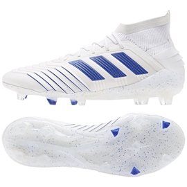 Chuteiras Adidas Predator 19.1 Fg M BC0550 branco branco Chuteiras Adidas Predator 19.1 Fg M BC0550 branco branco