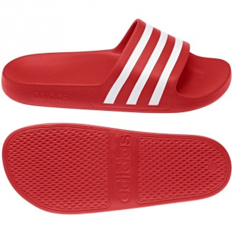 Chinelos Adidas Adilette Aqua F35540 vermelho