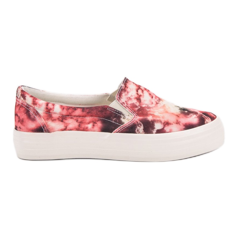 SHELOVET Slipons casuais rosa