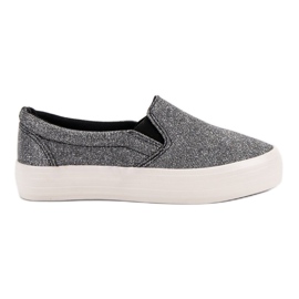 SHELOVET Slipons casuais cinza SHELOVET Slipons casuais cinza
