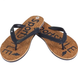 Chinelos 4f W H4L19-KLD002 30S azul marinho escuro marrom azul-marinho