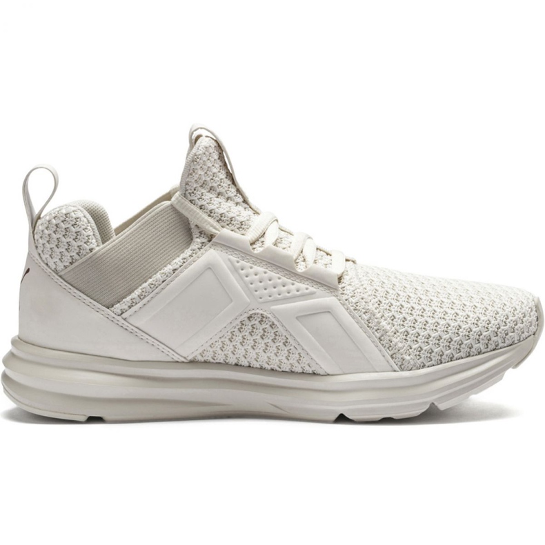 Tênis de corrida Puma Enzo Knit Nm Wn s Whisper W 192440 03 branco cinza