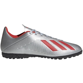 Chuteiras Adidas X 19.4 Tf M F35344 multicolorido prata
