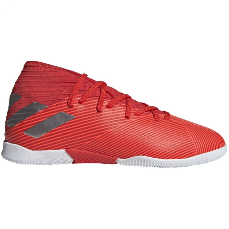 Sapatos de interior adidas Nemeziz 19.3 In Jr F99945 vermelho vermelho