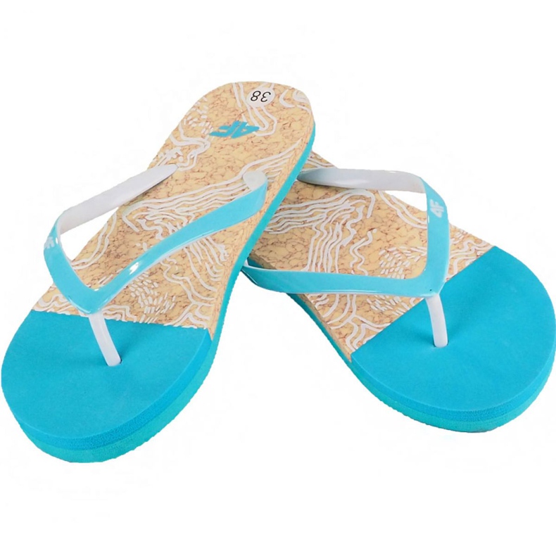 Chinelos 4f W H4L19-KLD003 34S azul claro