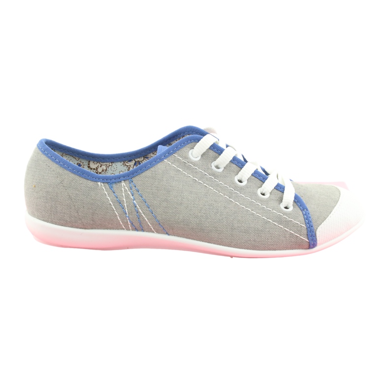 Sapatos juvenis Befado 248Q020 azul cinza