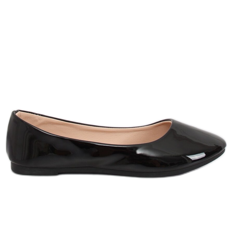 Bailarinas femininas negras JX76P Black preto