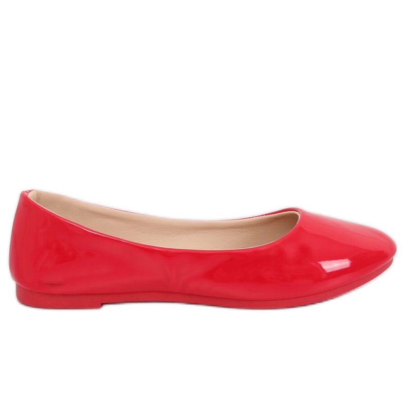 Bailarinas femininas vermelhas JX76P Red vermelho