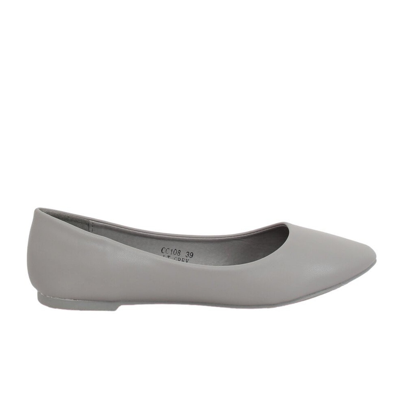 Bailarinas cinza CC108 LT.GRAY para mulheres