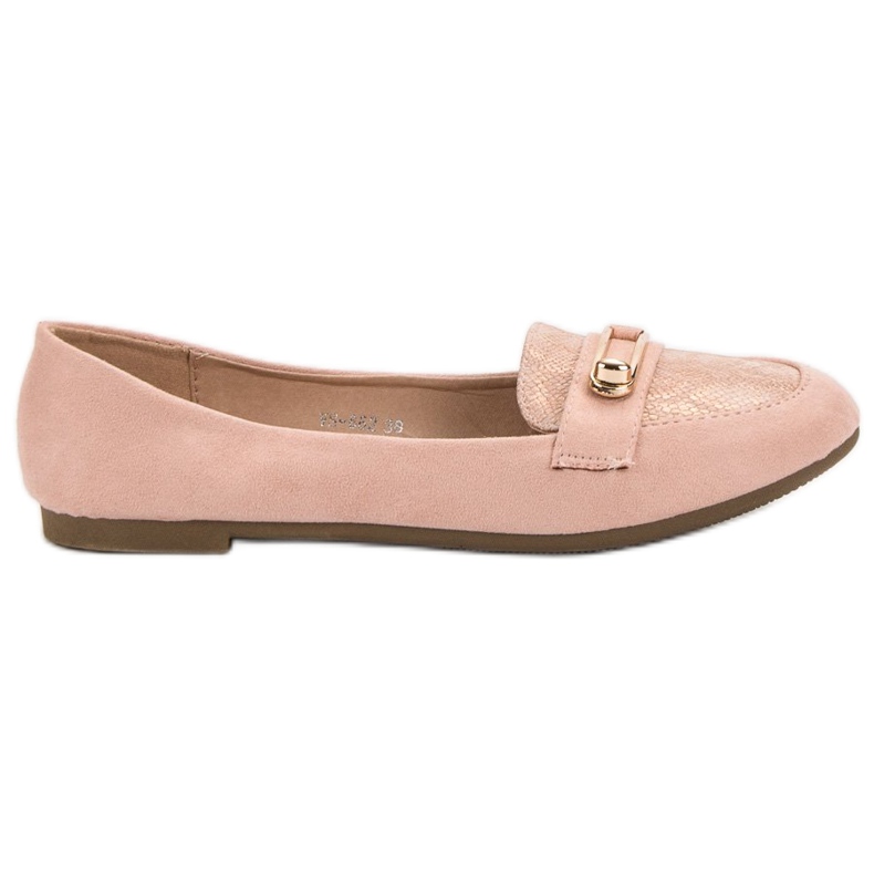 Top Shoes Bailarinas elegantes rosa