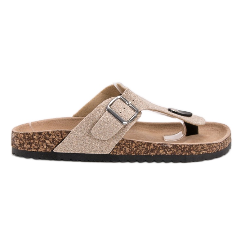 Evento Chinelos elegantes castanho