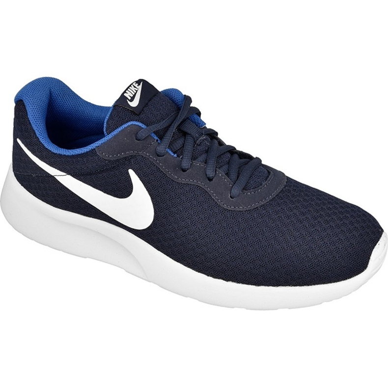 Sapato Nike Sportswear Tanjun M 812654-414 branco azul marinho