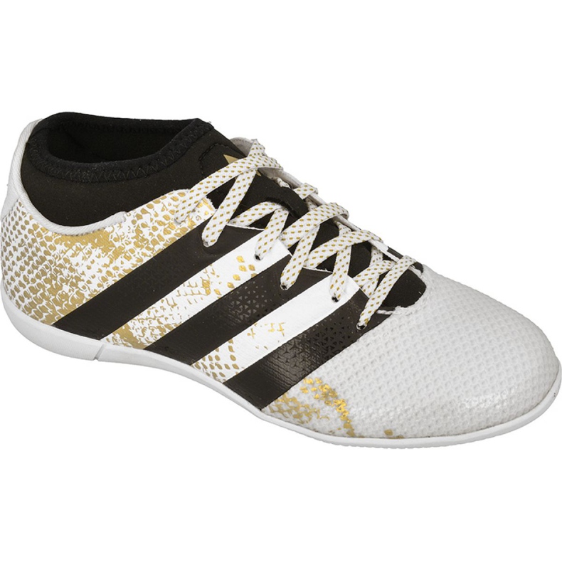 Sapatos de interior adidas Ace 16.3 Primemesh In Jr AQ3427 branco branco