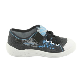 Calçados infantis Befado 251X100 azul cinza Calçados infantis Befado 251X100 azul cinza