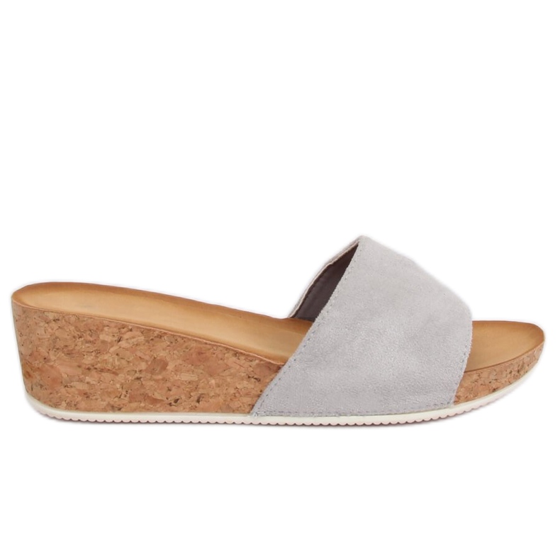 Chinelos cinza G233 cinza cunha