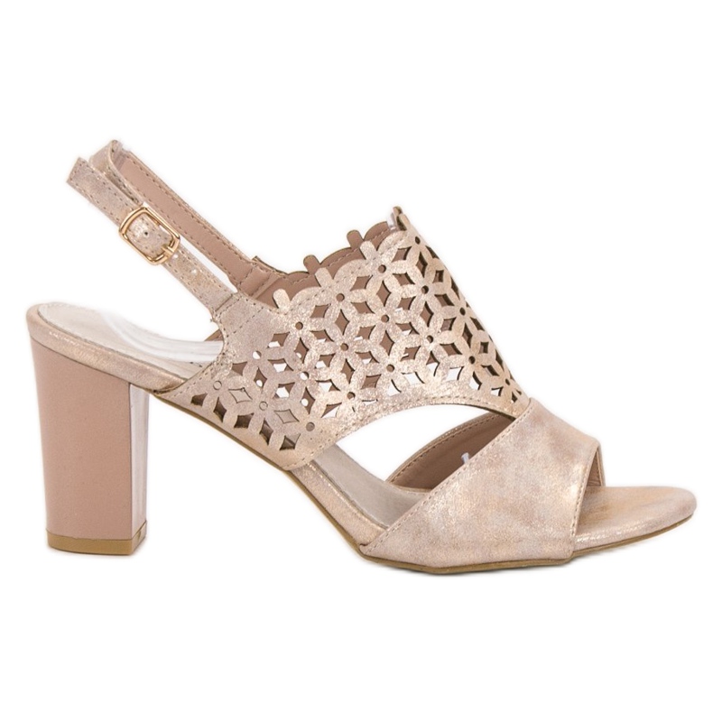 Goodin Sandálias Openwork rosa