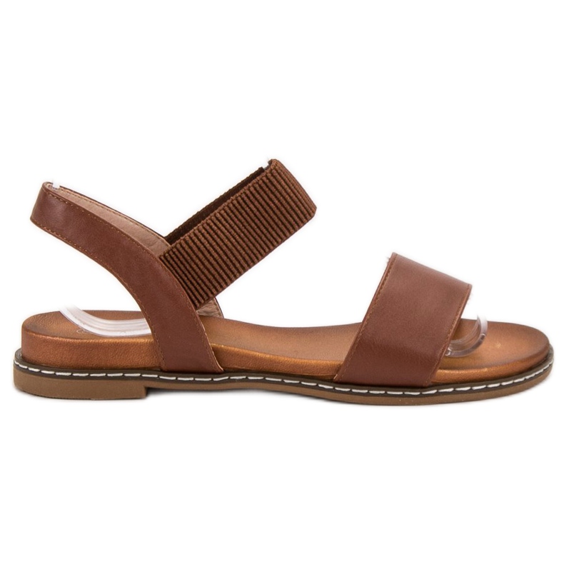 Mannika Sandálias marrons castanho