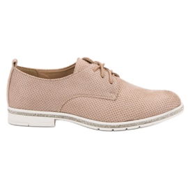 Marquiz Sapatos Com Zircônia Cúbica rosa