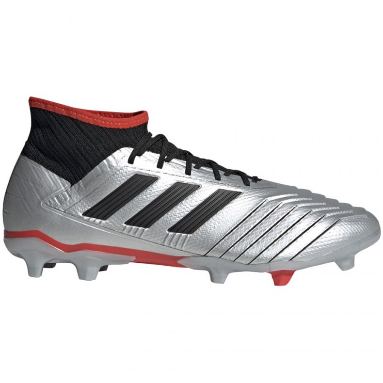 Chuteiras Adidas Predator 19.2 Fg M F35601 prata negra prata