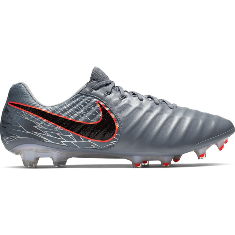 Chuteiras Nike Tiempo Legend 7 Elite Fg M AH7238-408 cinza cinza