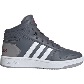 Sapatos Adidas Hoops Mid 2.0 Jr EE6709 cinza