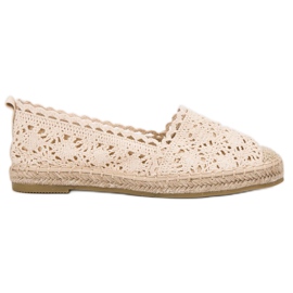 Seastar Alpercatas de renda marrom