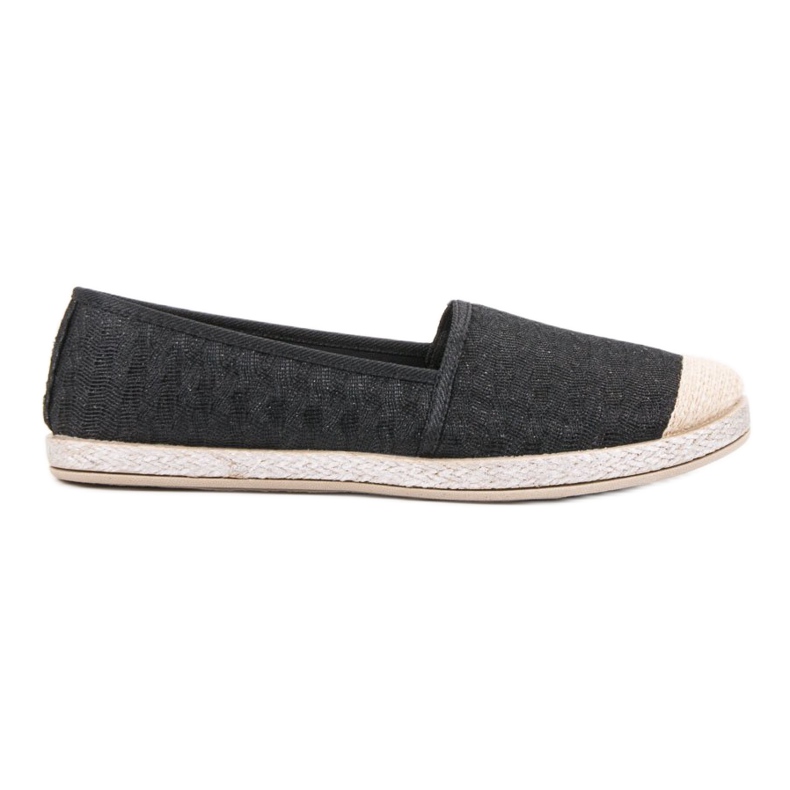 SHELOVET Slipons leves preto