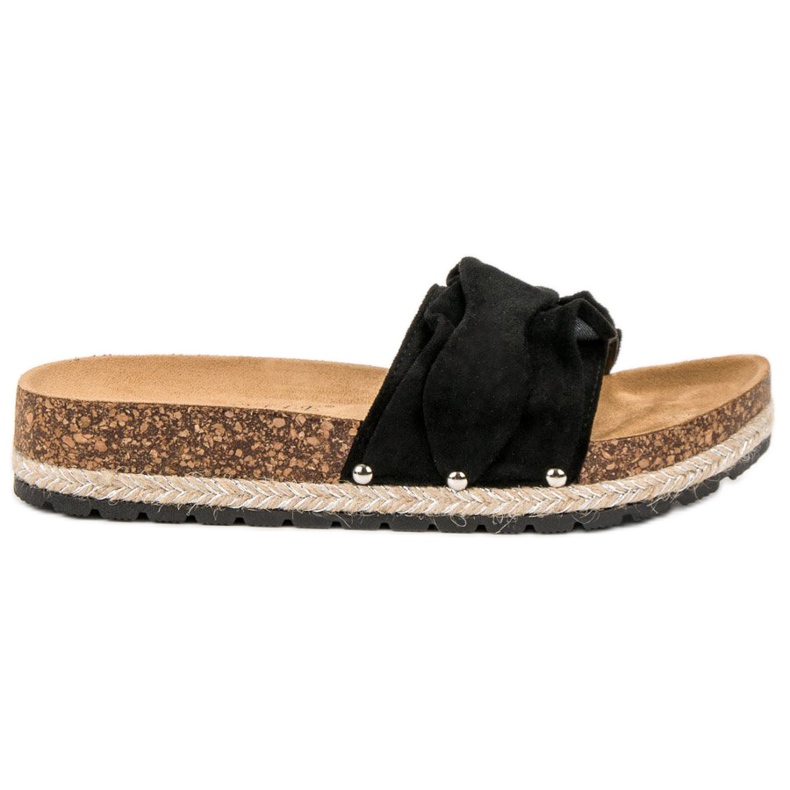 Bestelle Chinelos com folho preto