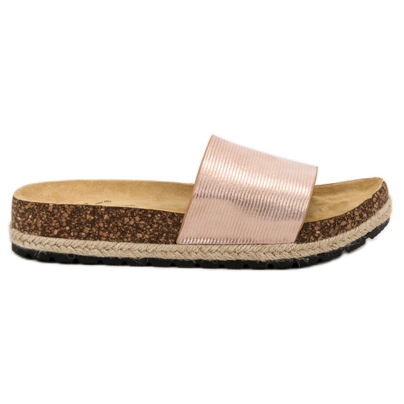 Sergio Todzi Chinelos femininos confortáveis rosa