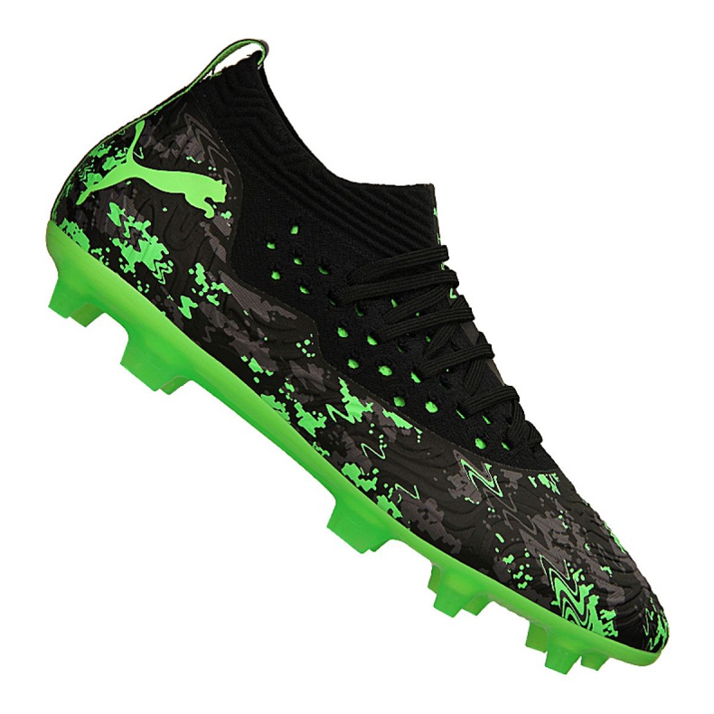 Chuteiras Puma Future 19.2 Netfit FG / AG M 105536-03 multicolorido preto Chuteiras Puma Future 19.2 Netfit FG / AG M 105536-03 multicolorido preto