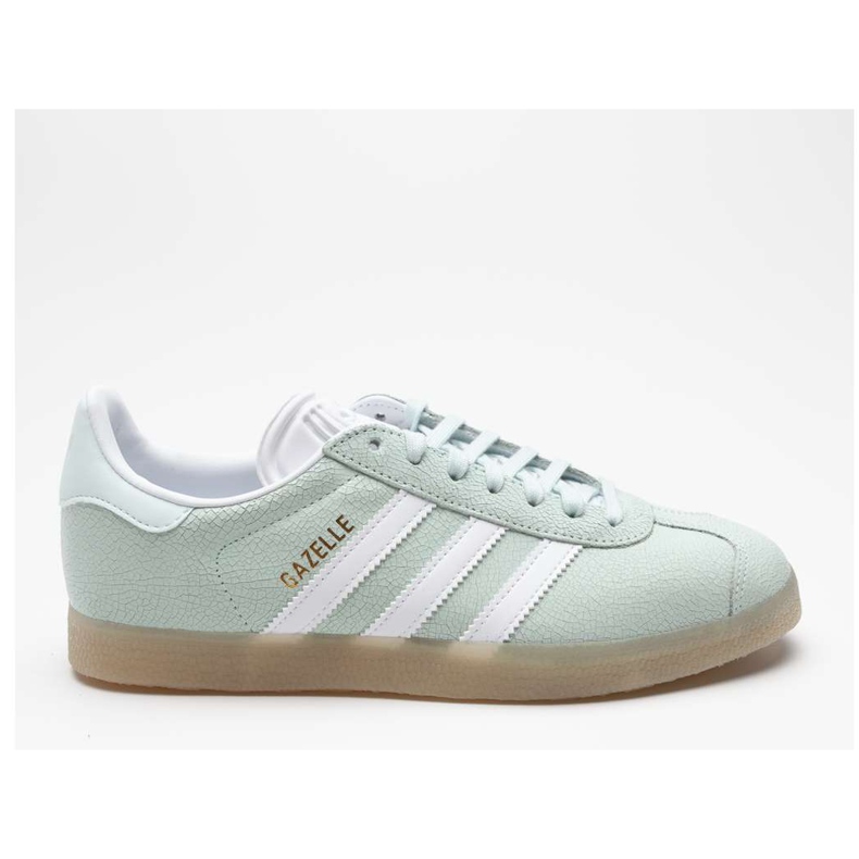 Adidas Gazela W 064 Ice Mint Calçado Branco Ecru Matiz verde