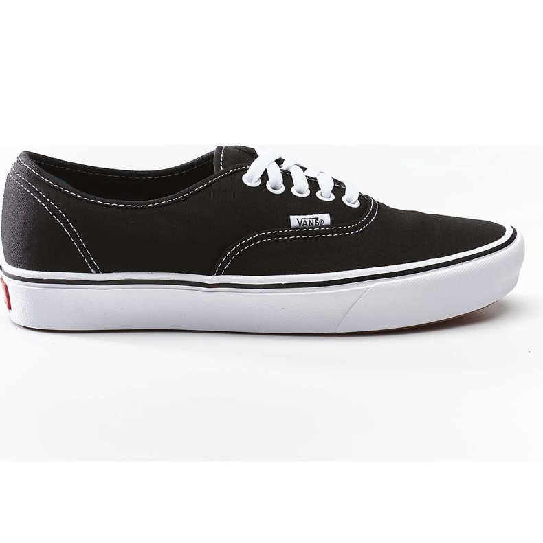 Vans Comfycush Authentic Vne Clássico Preto Verdadeiro Branco