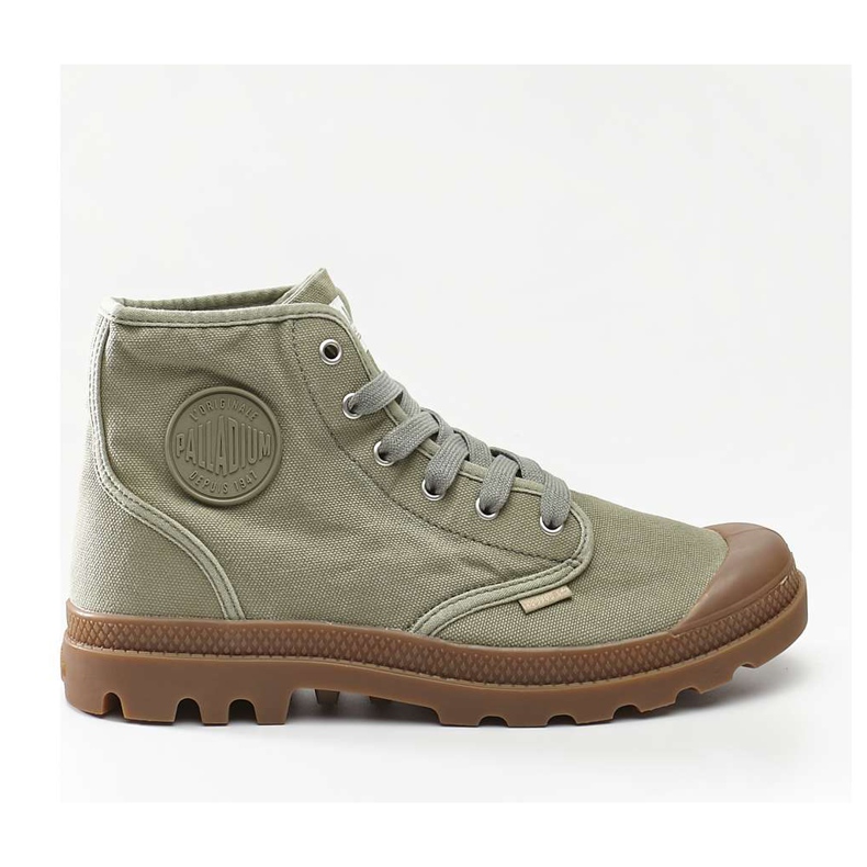 Palladium Pampa Hi 344 Vetiver Mid Gum multicolorido